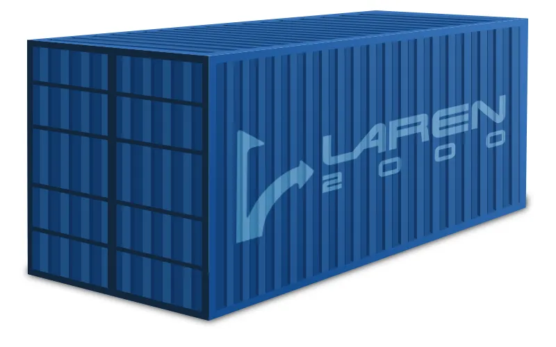Contenedores disponibles y preparados para cualquier carga seca normal, como pallets, bolsas, cajas, etc.